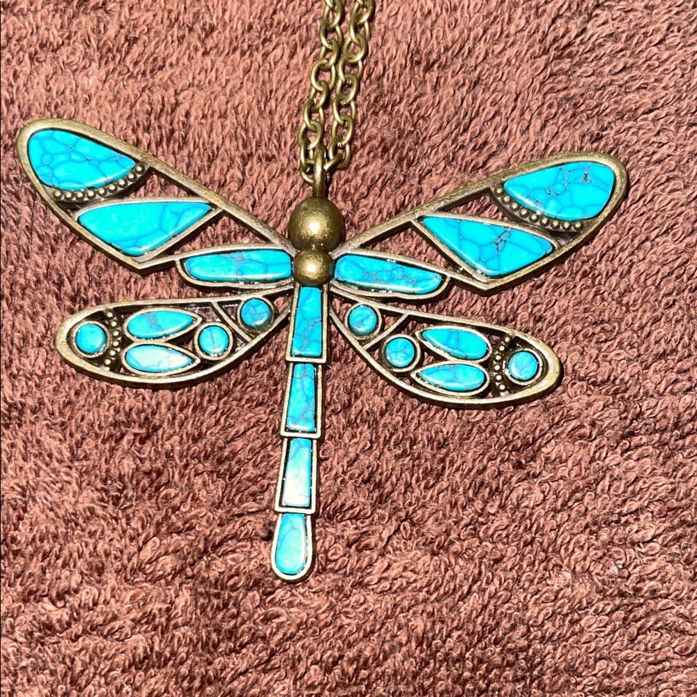 Paparazzi Dragonfly Necklace